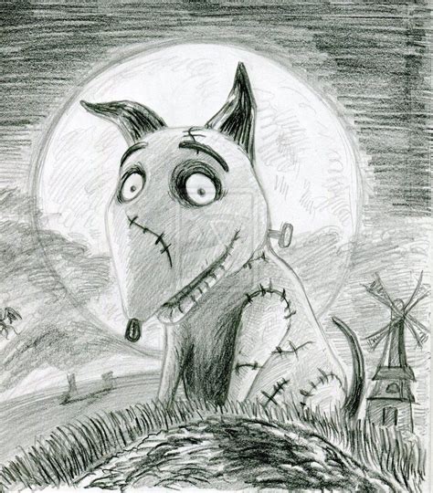 Sparky from Frankenweenie Drawing