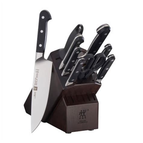 ZWILLING Pro 10-pc Knife Block Set - Walnut, 10-pc - Kroger