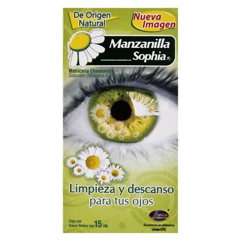 Manzanilla Sophia Gotas 15 Ml, Limpieza Y Descanso De Origen Natural ...