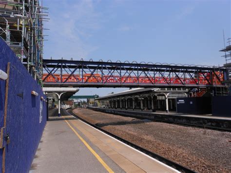 Selby Railway Station Building on Up Platform, Canopies on Both ...