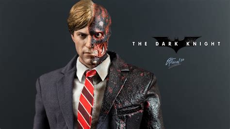 Hot Toys Harvey Dent Two Face Review 2.0 - YouTube