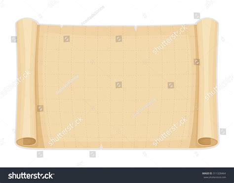 Vector Illustration Old Papyrus Background Template Stock Vector ...