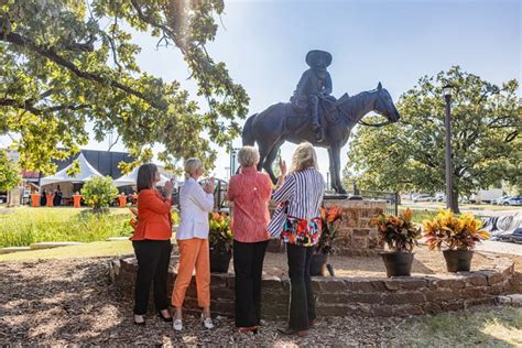 Late Oklahoma artist Harold T. Holden's final statue unveiled at OSU