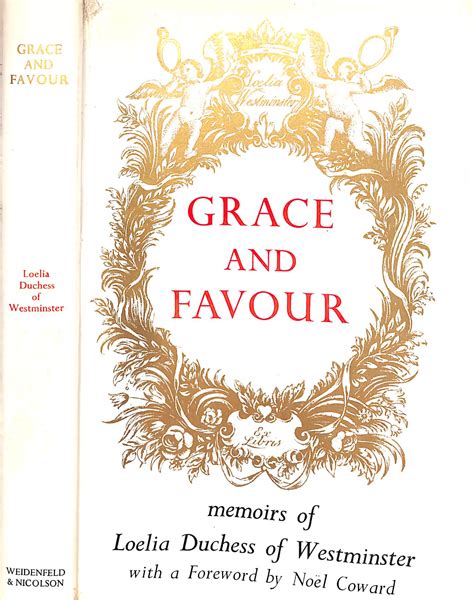 Grace And Favour: Very Good Hardcover (1961) 4th Edition | The Cary ...