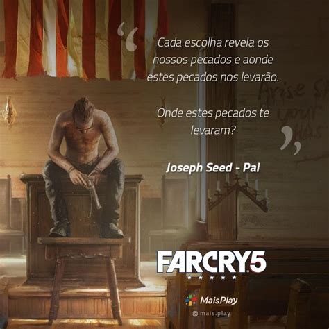 Far Cry 5: Joseph Seed | Frases inspiracionais, Citações inspiracionais ...