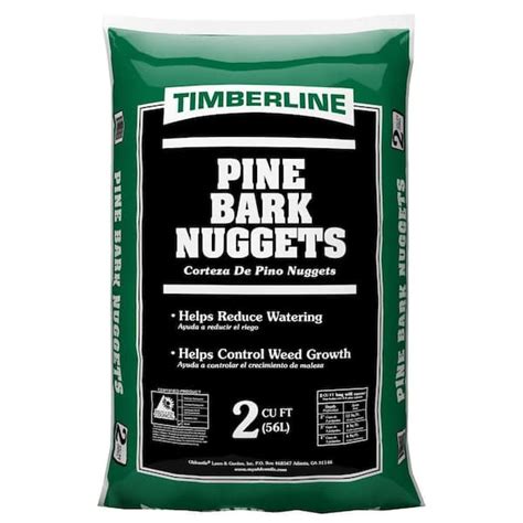 Timberline 2 cu. ft. Pine Bark Nuggets 52055472 - The Home Depot