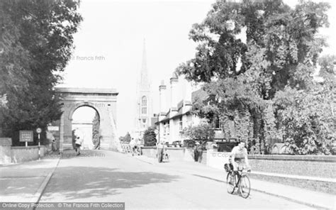 Photo of Marlow, Bridge c.1955 - Francis Frith