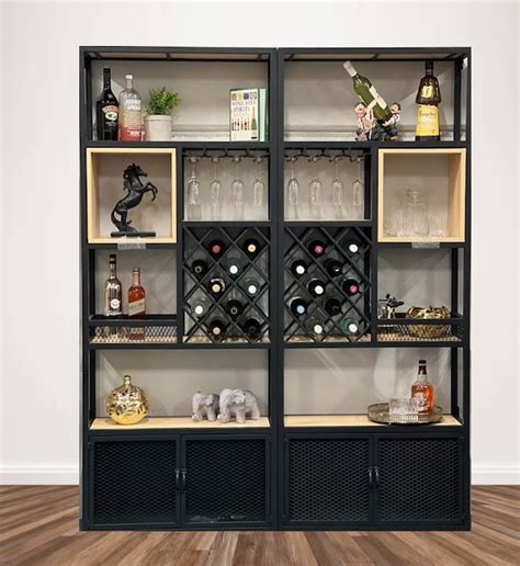 Milan Drinks Cocktail Bar Cabinet Modern Wine Stand - Home Bars