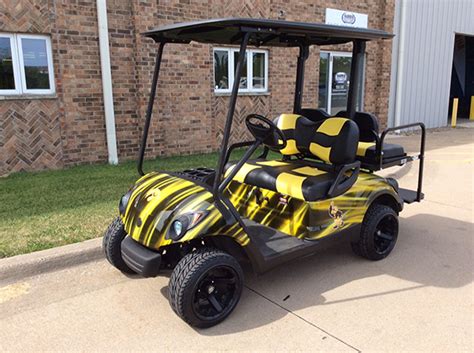 Iowa Hawkeye Golf Car - Harris Golf Cars