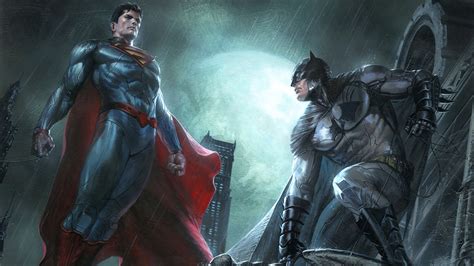 Superman And Batman Dc Comics Superheroes Artwork Wallpaper, HD Superheroes 4K Wallpapers ...