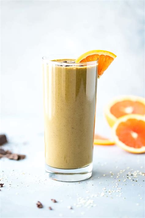 Chocolate Orange Smoothie Recipe - Cooking LSL