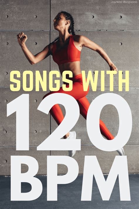 Songs With 120 Bpm for Your Running and Workout Playlist - Spinditty