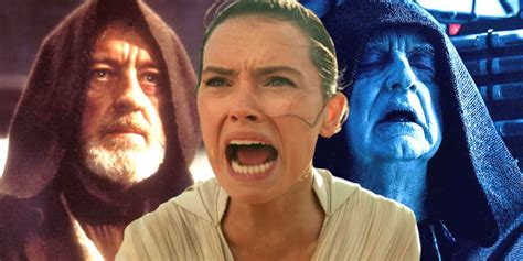 Star Wars: Rey Being Obi-Wan’s Granddaughter Is Just As Dumb As Palpatine