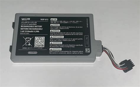 Nintendo WiiU GamePad Replacement Extended Battery (WUP-013) 3.6V ...