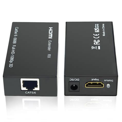 Microlink HDMI Extender Over Single Cat6 UTP Cable HDMI Transmitter ...