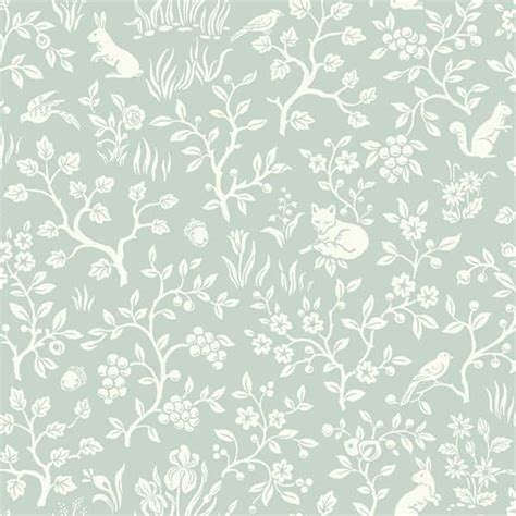 Magnolia Home by Joanna Gaines Fox & Hare Spray and Stick Wallpaper ...