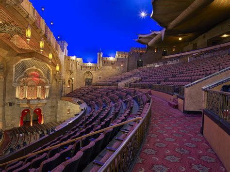 The 4,665-seat auditorium of the historic Fox Theatre in downtown Atlanta, Georgia - original ...