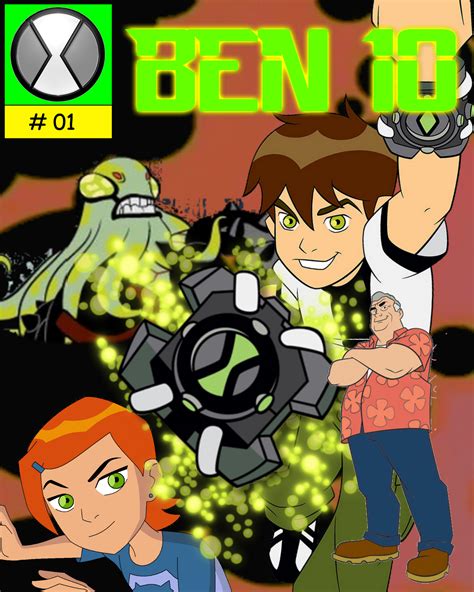 Ben 10 fan comics #01 cover by RED-X2086 on DeviantArt