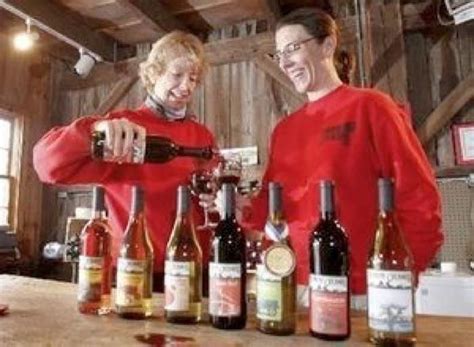 pam and tannwen tasting room - Terhune Orchards