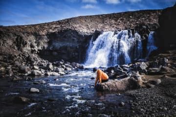 Fossá waterfall | West Iceland