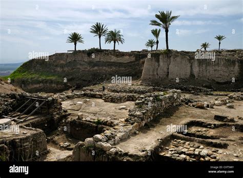 Archaeological site of Megiddo, Israel, Middle East Stock Photo - Alamy