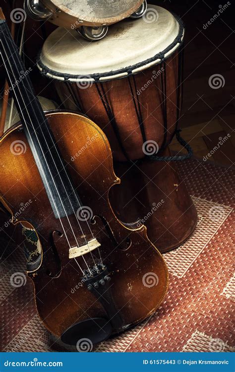 Folk Music Acoustic Instruments Stock Image - Image of life, entertainment: 61575443