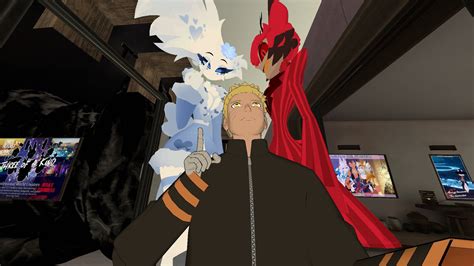 Naruto With Alastor And Angel Dust in VRchat by EdwinTD on DeviantArt