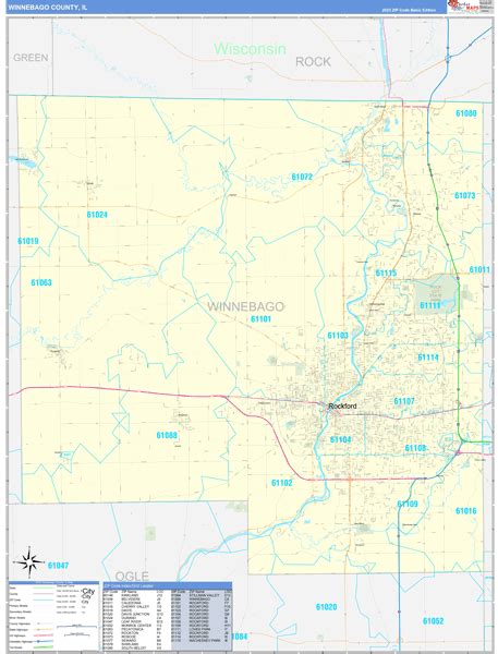 Map Books of Winnebago County Illinois - marketmaps.com