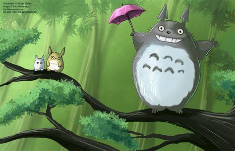 [Fan Art] My Neighbor Totoro — Weasyl