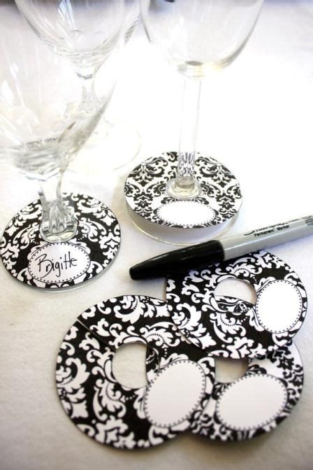 DIY wine glass tags-Blog | Home Organisation-The Organised You