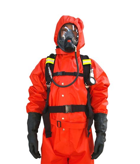 Semi Chemical Protective Suit, with SCBA - SHANGHAI FANGZHAN FIRE TECHNOLOGY CO., LTD