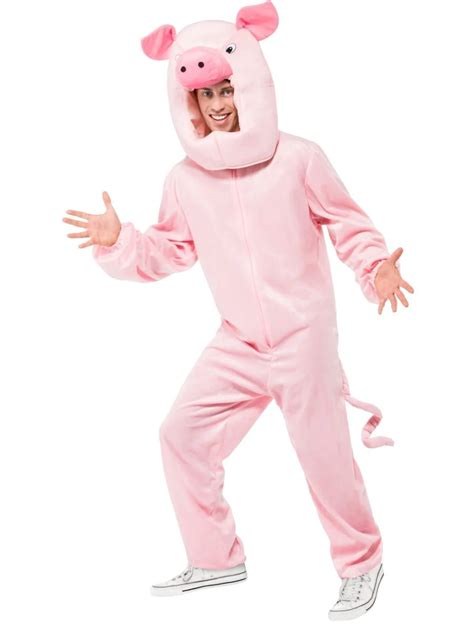 Pig Adult Animal Men's Fancy Dress Costume