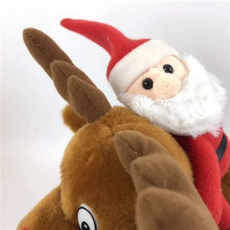 Plush Reindeer Electronic Toy Lovely Singing And Dancing Christmas Soft Plush Animals Toys Plush ...