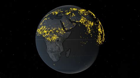 Animated Lightning Strikes Map Shows When and Where Lightning Occurs