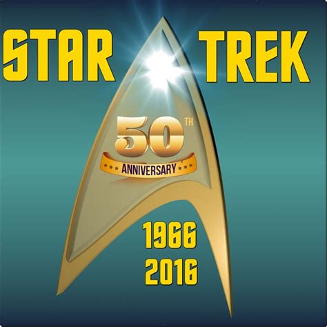 17 Best images about STAR TREK 50th anniversary logo on Pinterest ...