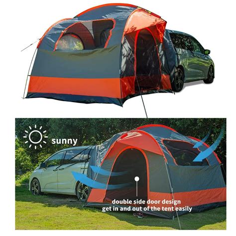 BAPAMA SUV Tent, SUV Tailgate Tent, 4-6-Person, Waterproof SUV Tents ...