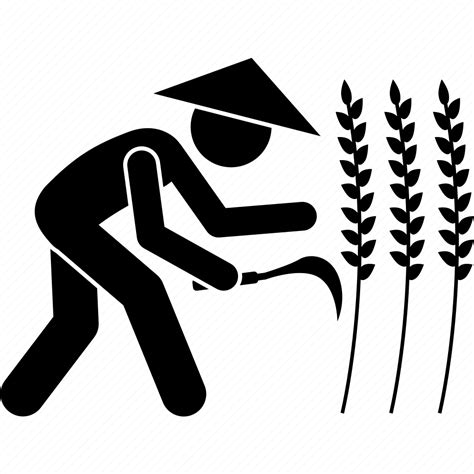 Harvest, farm, farmer, farming, agriculture, wheat, crop icon - Download on Iconfinder