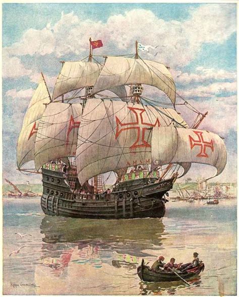 Portuguese 15thC | Ship art, Ship drawing, Sailing ships