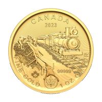 1 oz 2023 Klondike Gold Rush 99999 Gold Coin | Royal Canadian Mint | Silver Gold Bull Japan