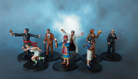 The Chattering Horde: Mansions of Madness 2e Miniatures - the Investigators