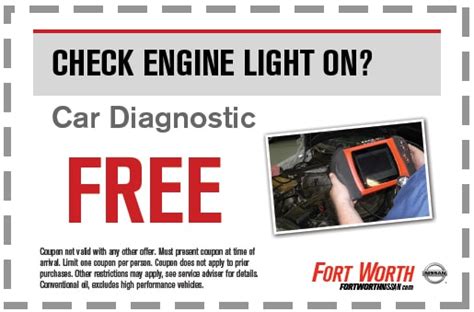 Free Nissan Check Engine Light Diagnostic | Fort Worth Nissan