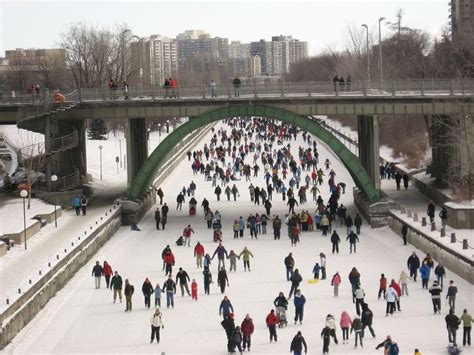 Skating on The Rideau Canal | Amusing Planet