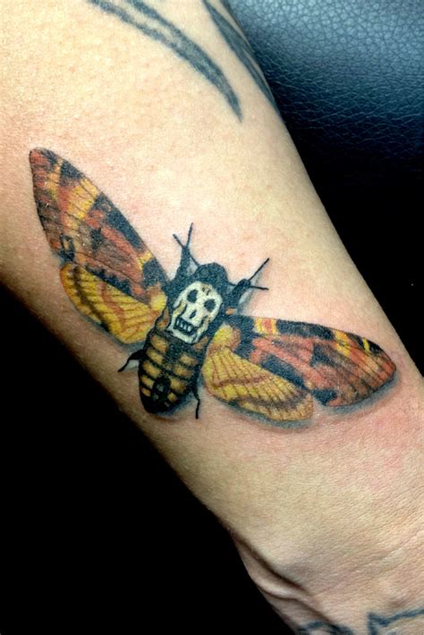 Silence of the Lambs Deathshead Moth tattoo | Moth tattoo, Death head ...