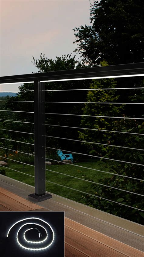 Innovative Outdoor Living: RailFX™ Under Rail LED Lighting