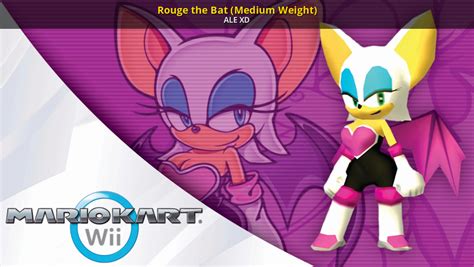 Rouge the Bat (Medium Weight) [Mario Kart Wii] [Mods]