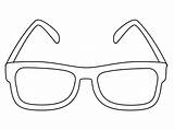 Glasses coloring Page  ColouringPages sketch template