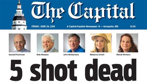 Capital Gazette shooting: Staff publish Friday edition - BBC News