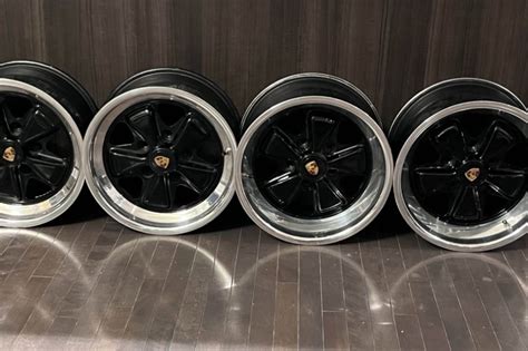 No Reserve 8" x 16" & 9" x 16" OEM Porsche Fuchs Wheels | PCARMARKET