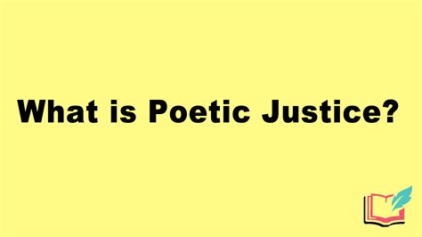 What is Poetic Justice as a Literary Term? Definition, Examples of ...