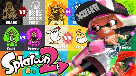 All Splatoon 2 Splatfest Results - YouTube